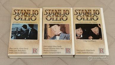 Stanlio e Ollio - 3 VHS 