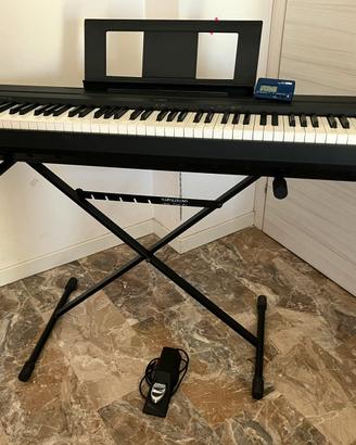 Yamaha P-45 pianoforte digitale + set accessori