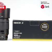 NIKON Z MC 105 F2.8 VR S (Nikon & compatibile)