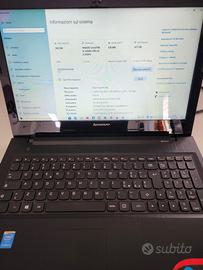 PC portatile Lenovo G50-80  i5-16gb ram-ssd 512gb