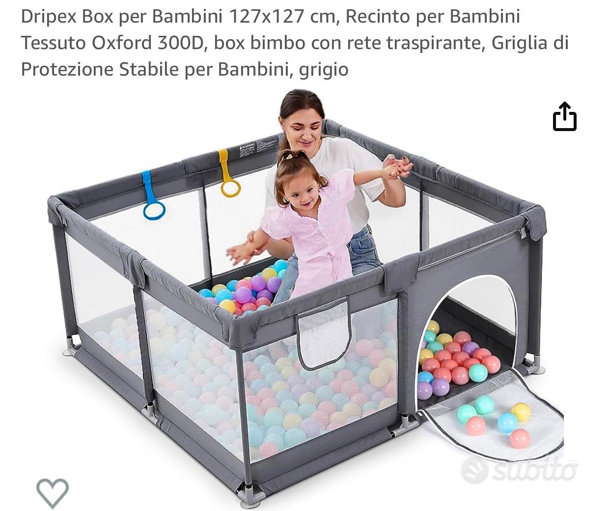 Box bambino 127x127 nuovo in scatola - Tutto per i bambini In vendita a  L'Aquila