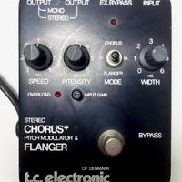 Pedale TC Electronic Chorus & Flanger