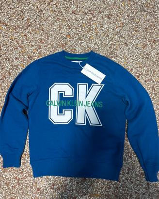 Felpa Calvin Klein nuova con cartellino