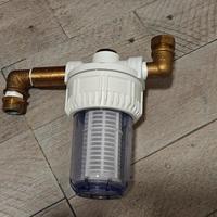 Filtro maglia nylon e raccordi ottone