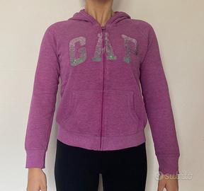 Felpa con cappuccio ragazza GAP con paillettes