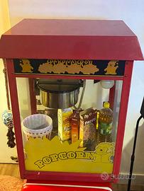 Macchina Pop Corn Rossa Professionale