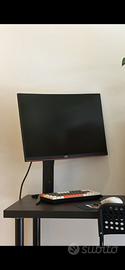 Monitor 144hz curvo 24 pollici