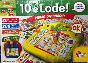 Gioco primo dizionario 10 e lode