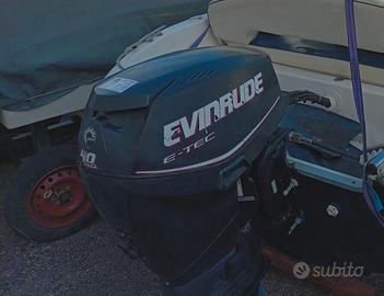 Motore fuoribordo Evinrude e-tec 40