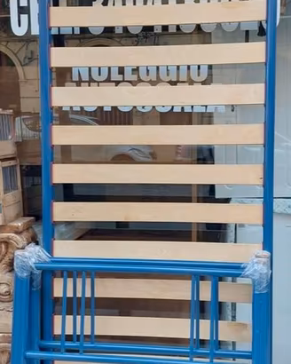 base lettino con rete