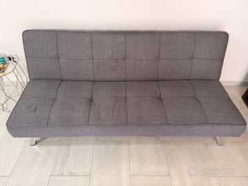 Divano letto tessuto lavabile  3 Posti