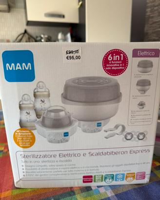 Sterilizzatore elettrico e scaldabiberon MAM