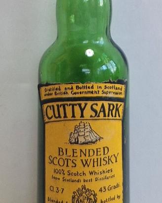 Mignon Cutty Sark Vintage Anni '60 – 3,7 cl