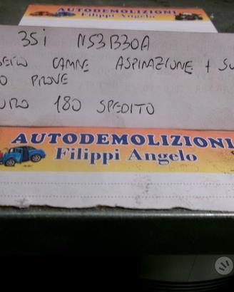 Albero a camme aspirazione+supporto bmw 35i