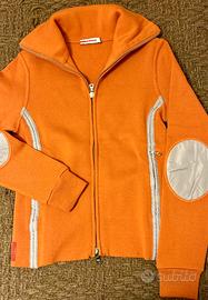 Giacca lana arancione Prada 