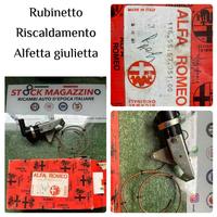 Rubinetto riscaldamento alfa Romeo giulietta alfet