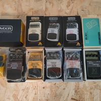 Effetti a pedale per chitarra basso e tastiera