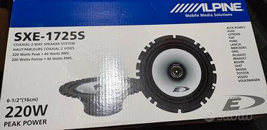 4 casse auto + 2 tweeter+ stereo 1 din