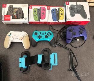 Molti accessori vari originali nintendo switch