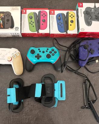 Molti accessori vari originali nintendo switch