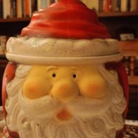 Porta oggetti natalizio ceramica