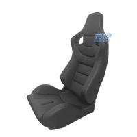 SEDILE SPORTIVO SEMI-BAUCKET STILE RS PELLE NERA S