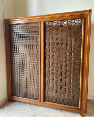 Copriradiatore in Legno Stile Classico/Retrò
