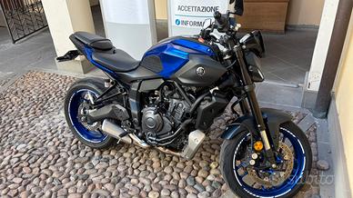 Yamaha MT-07 con 7 anni di garanzia
