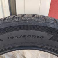 N° 4 pneumatici invernali 195/60 R16 NEXEN usati