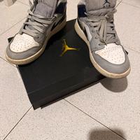 Air Jordan 1 MID Grey & blue
