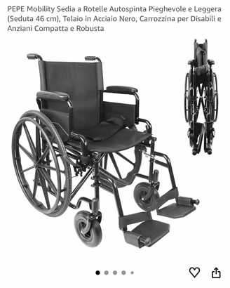 Carrozzina per Disabili  e Anziani