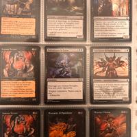 Lotto 100 carte nere + artefatti comuni non comuni