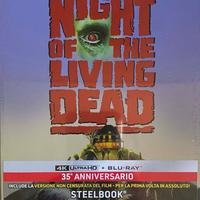 LA NOTTE DEI MORTI VIVENTI RARA STEELBOOK 4K+BLU-R