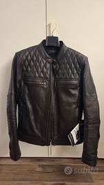 Giubbotto moto DXR in pelle tg. xs/46 