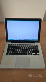 MacBook Pro 13" 2012 | 16GB RAM | SSD+HDD 750GB
