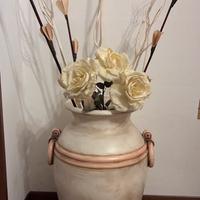 Anfora con fiori