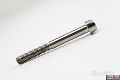 Vite titanio NCR testa conica esagono incassato M6