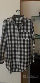 camicia a quadri Benetton 