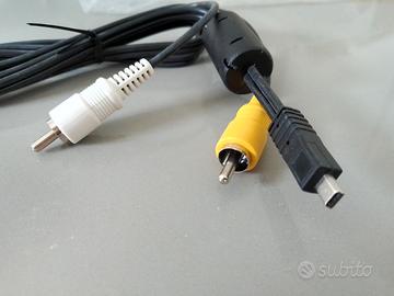 Cavo audio video videocamera Panasonic lumix nuovo