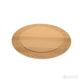 Tagliere tondo legno Dressed Alessi