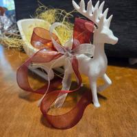 Renna con Slitta Natale 3D