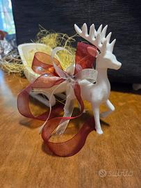 Renna con Slitta Natale 3D