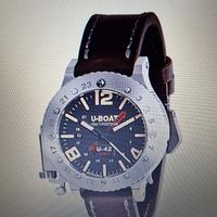 U-BOAT 8095 U42-GMT  titanio  50 mm automatico