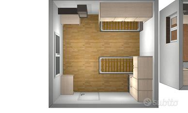 Camera due letti singoli Bergamin