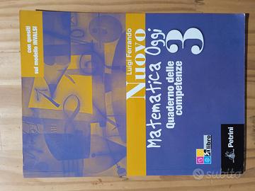 Nuovo matematica oggi; quaderno delle competenze 3