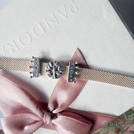 bracciale pandora reflection con clips cm.