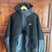 Nike Sherpa Fleece Hoodie nera con cappuccio