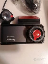 Dashcam ultra HD anteriore e retromarcia