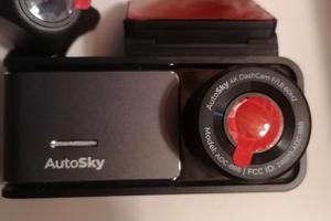 Dashcam ultra HD anteriore e retromarcia