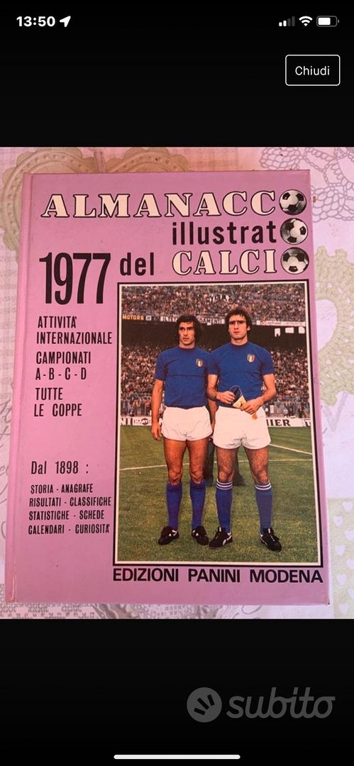 Almanacco illustrato del calcio anno 1977 Collezionismo In vendita a